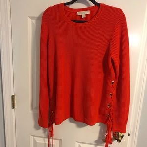 Red Michael kors sweater